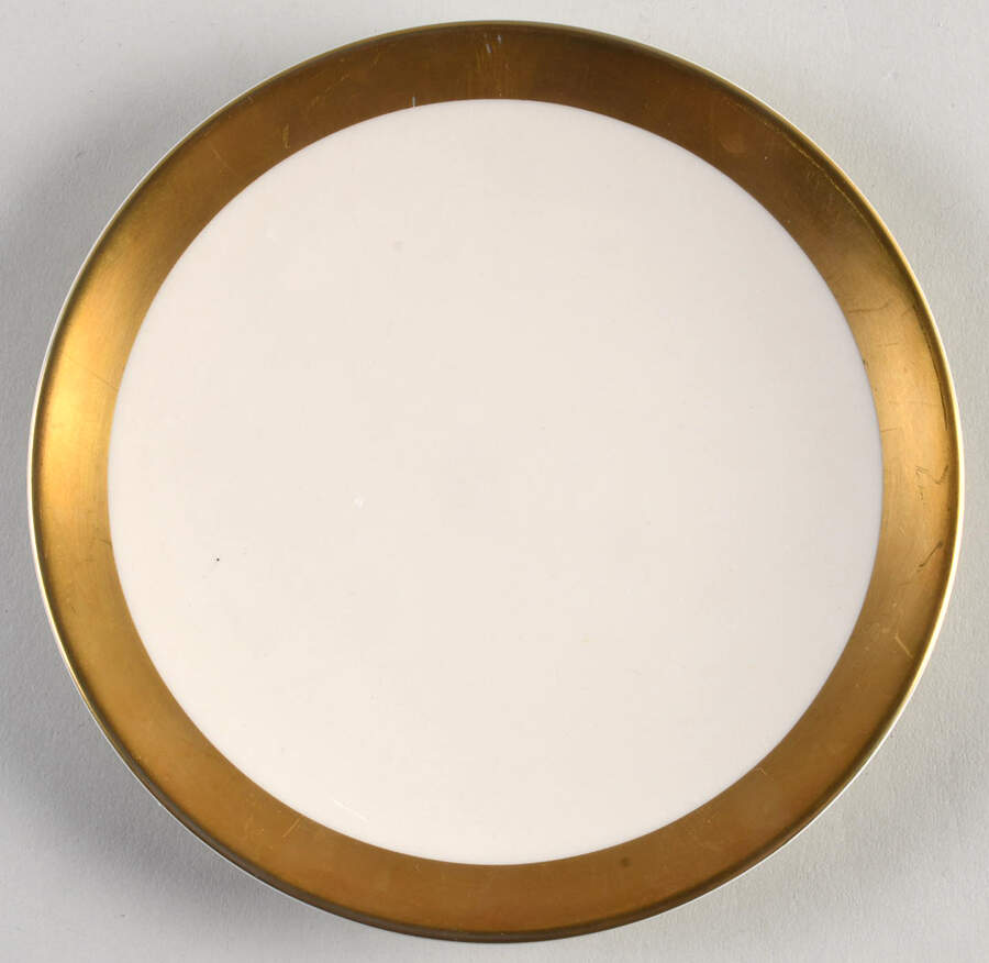 Marlo (Gold Trim, Coupe) Bread & Butter Plate by Flintridge-1