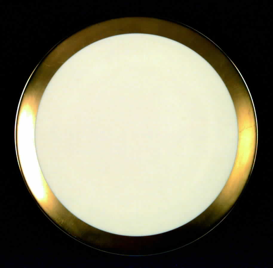 Marlo (Gold Trim, Coupe) Salad Plate by Flintridge-1