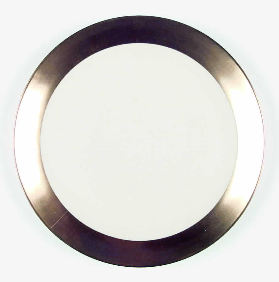 Marlo (Gold Trim, Coupe) Dinner Plate by Flintridge-1