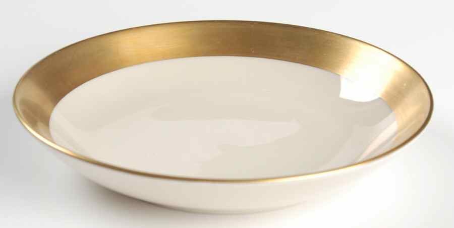 Marlo (Gold Trim, Coupe) Individual Salad Bowl by Flintridge-1