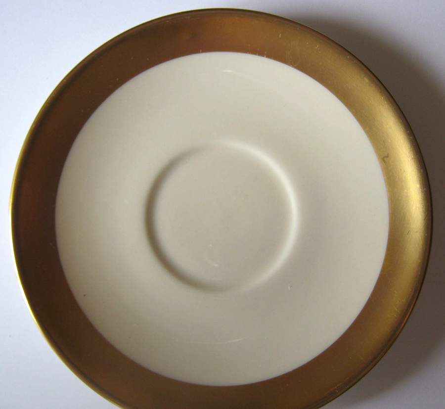 Marlo (Gold Trim, Coupe) Saucer by Flintridge-1
