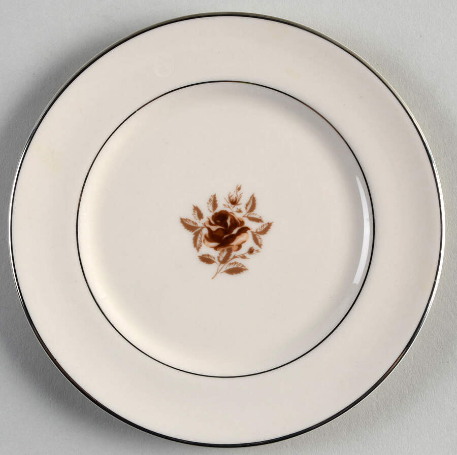 Marlys (Rim) Bread & Butter Plate by Flintridge-1