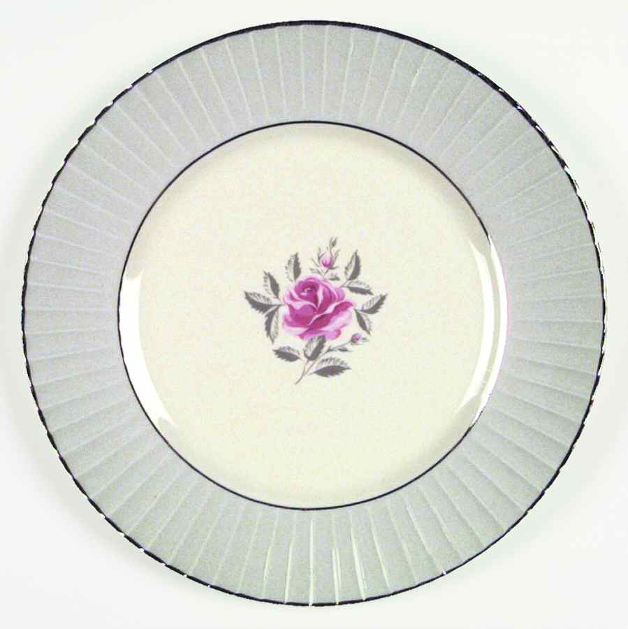Miramar Flutes Salad Plate by Flintridge-1