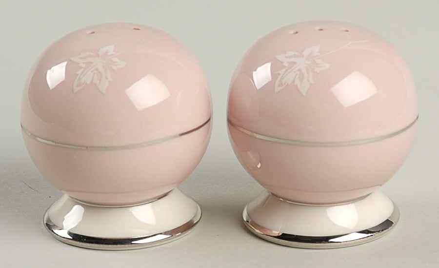 Misty Leaf Rose Salt & Pepper Set by Flintridge-1