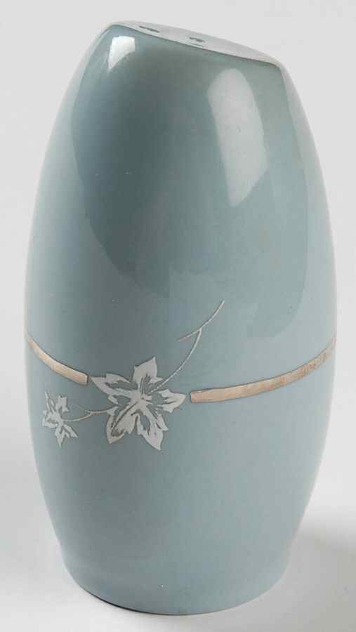 Misty Leaf Strata Blue Pepper Shaker by Flintridge-1