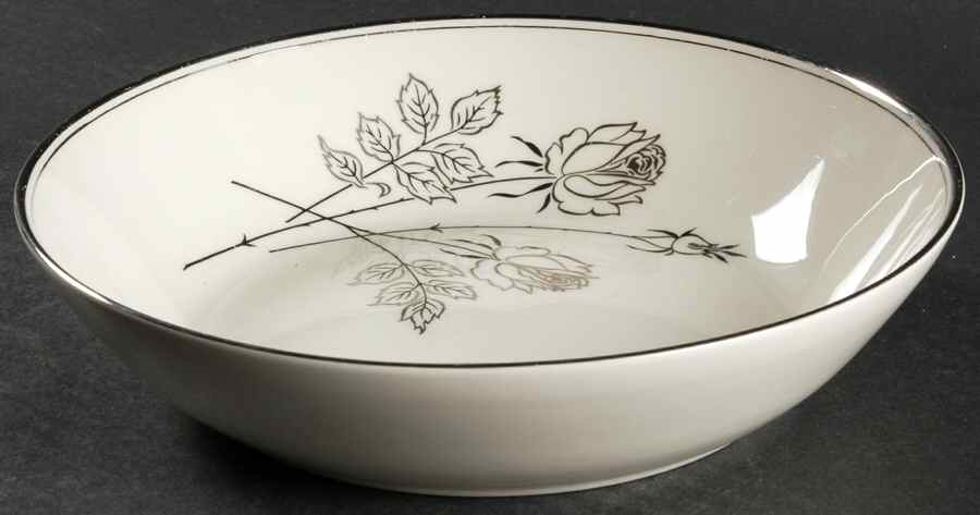 Midnight Rose 8" Round Vegetable Bowl by Flintridge-1