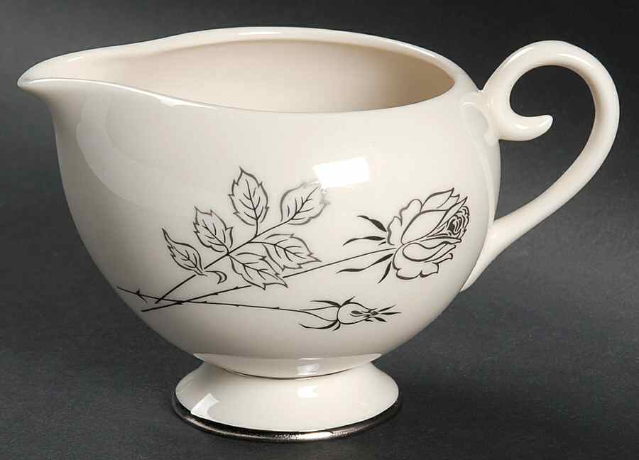 Midnight Rose Creamer by Flintridge-1