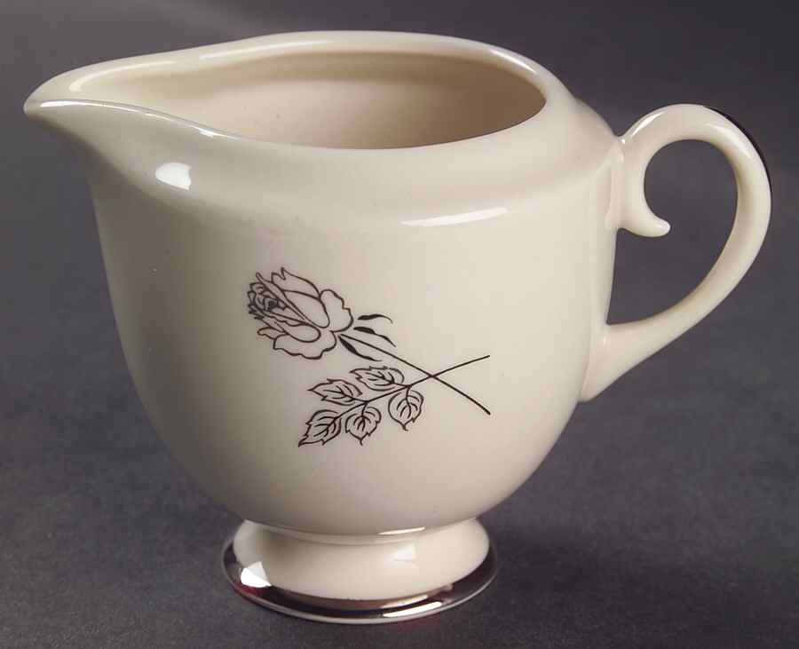 Midnight Rose Mini Creamer by Flintridge-1