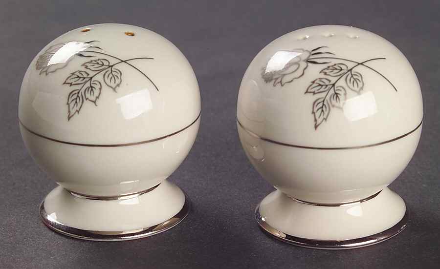 Midnight Rose Salt & Pepper Set by Flintridge-1