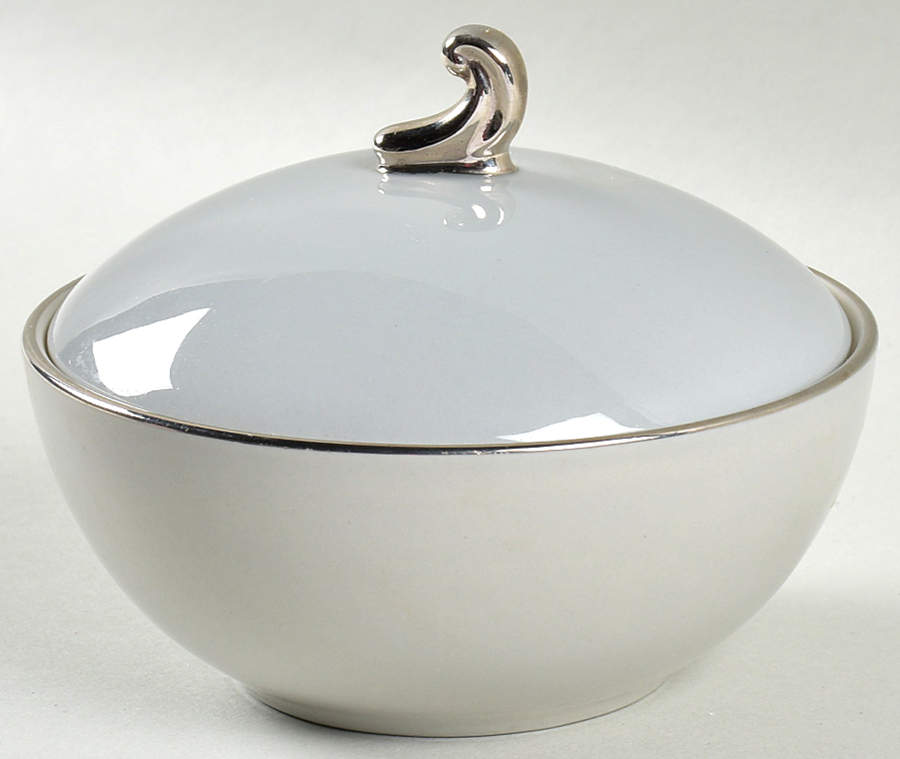 Miramar (Coupe) Sugar Bowl & Lid by Flintridge-1