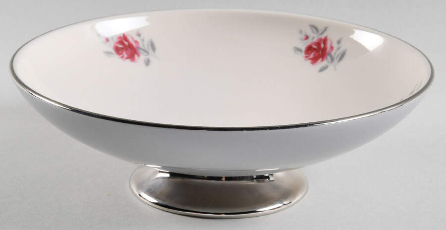 Miramar (Rim) Round Compote (Height X Width) by Flintridge-1