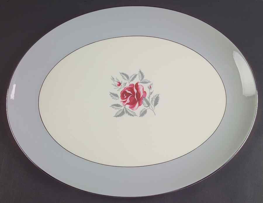 Miramar (Rim) 16" Oval Serving Platter by Flintridge-1