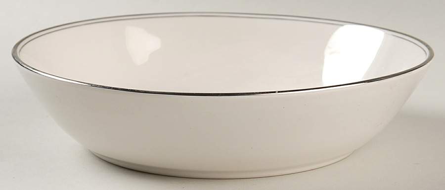Mirador (Rim & Coupe) 9" Oval Vegetable Bowl by Flintridge-1