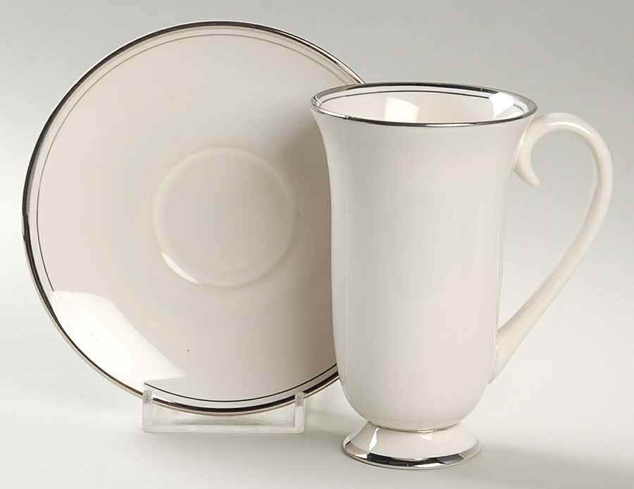 Mirador (Rim & Coupe) Irish Coffee Cup and Saucer Set by Flintridge-1