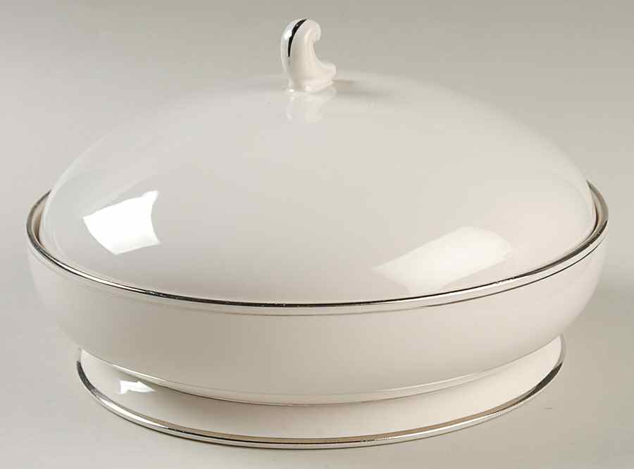 Mirador (Rim & Coupe) Round Covered Vegetable by Flintridge-1