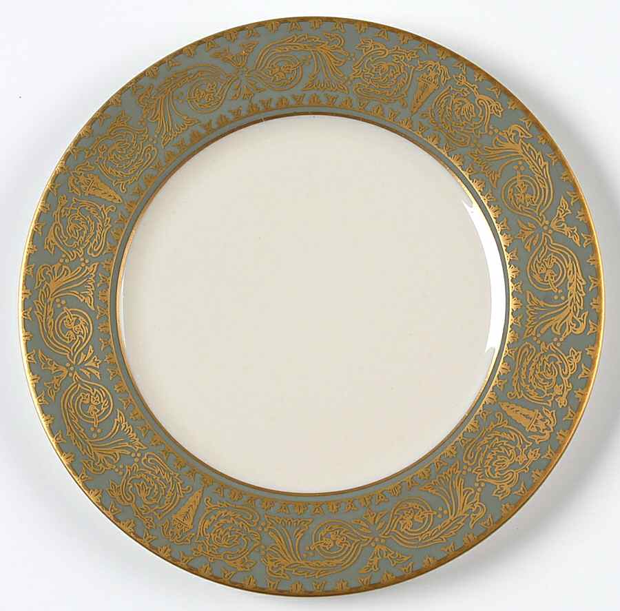 New Vienna Sage Green Bread & Butter Plate by Flintridge-1