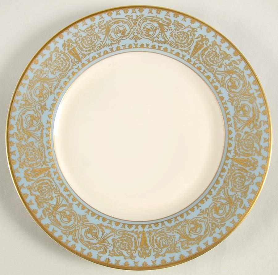 New Vienna Strata Blue Salad Plate by Flintridge-1