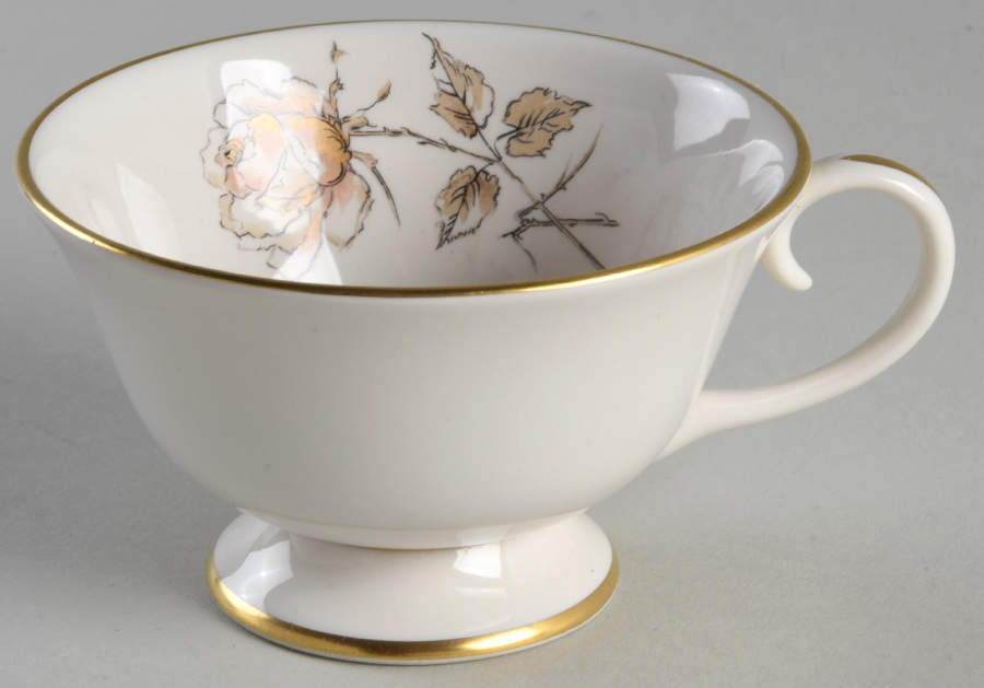 Pallette Rose Footed Cup by Flintridge-1