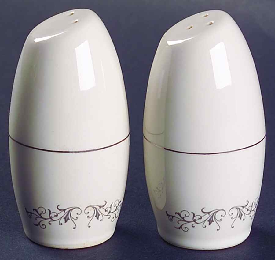 Pierra Grey (Platinum Coupe) Salt & Pepper Set by Flintridge-1
