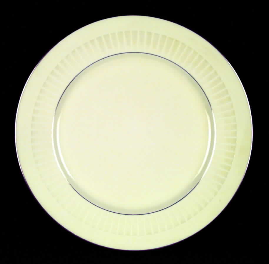 Plaza (Platinum) Dinner Plate by Flintridge-1