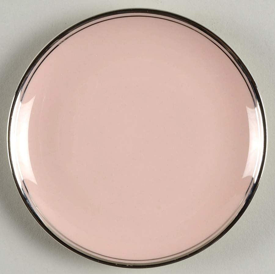 Platinum Petal Pink (Rim) Coaster by Flintridge-1