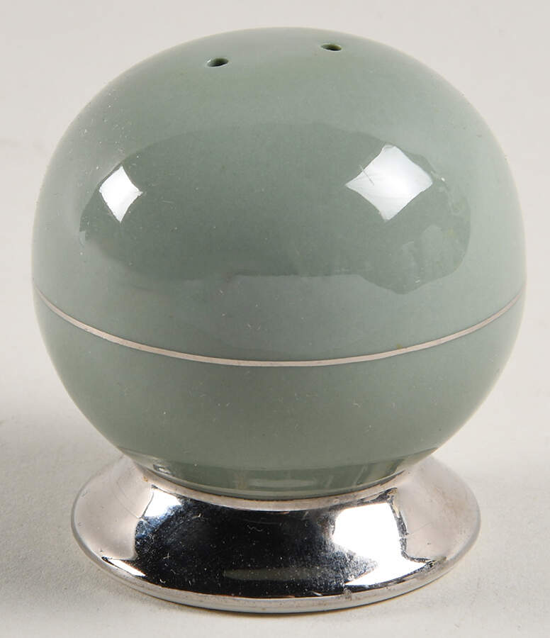 Platinum Sage (Rim & Coupe) Salt Shaker by Flintridge-1