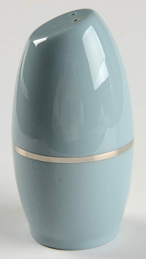 Platinum Strata Blue (Coupe) Salt Shaker by Flintridge-1