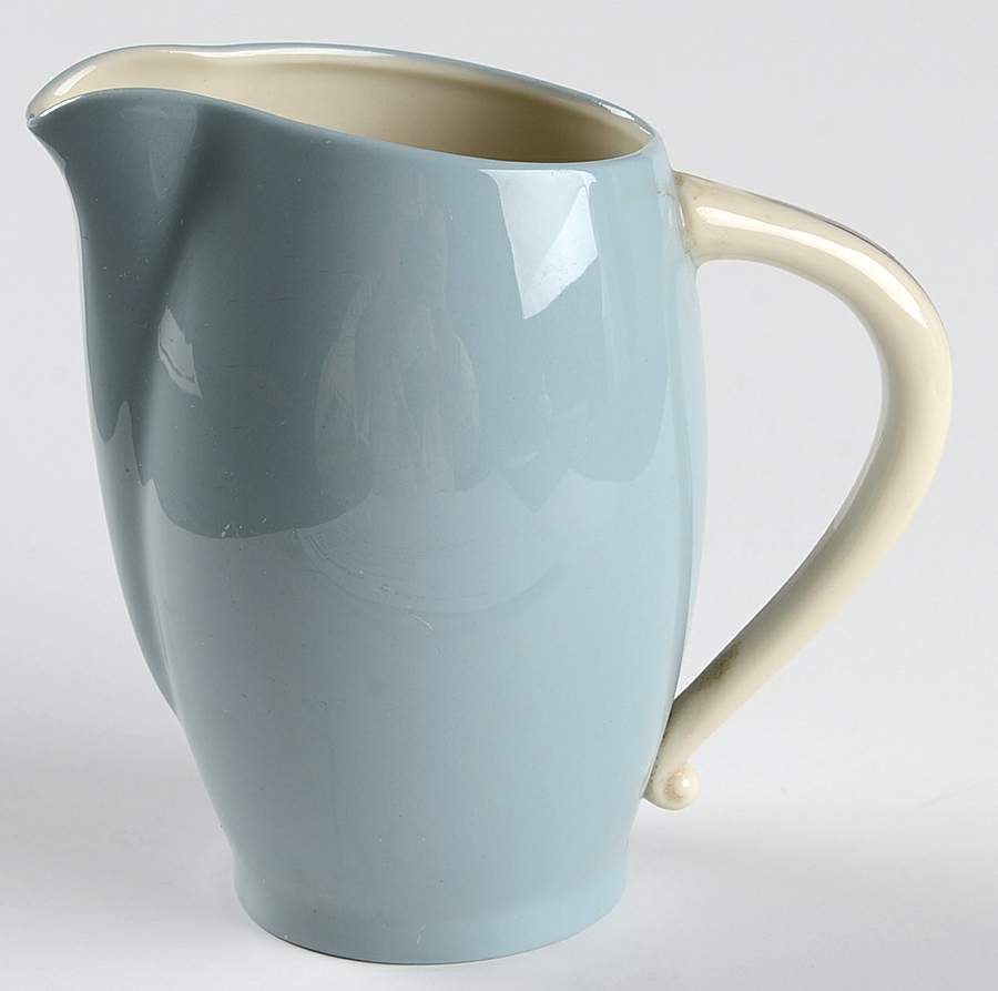 Platinum Strata Blue (Coupe) Creamer by Flintridge-1