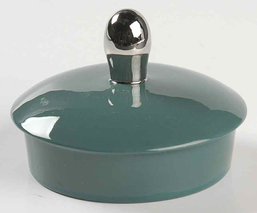 Platinum Teal (Rim) Lid for Coffee Pot by Flintridge-1