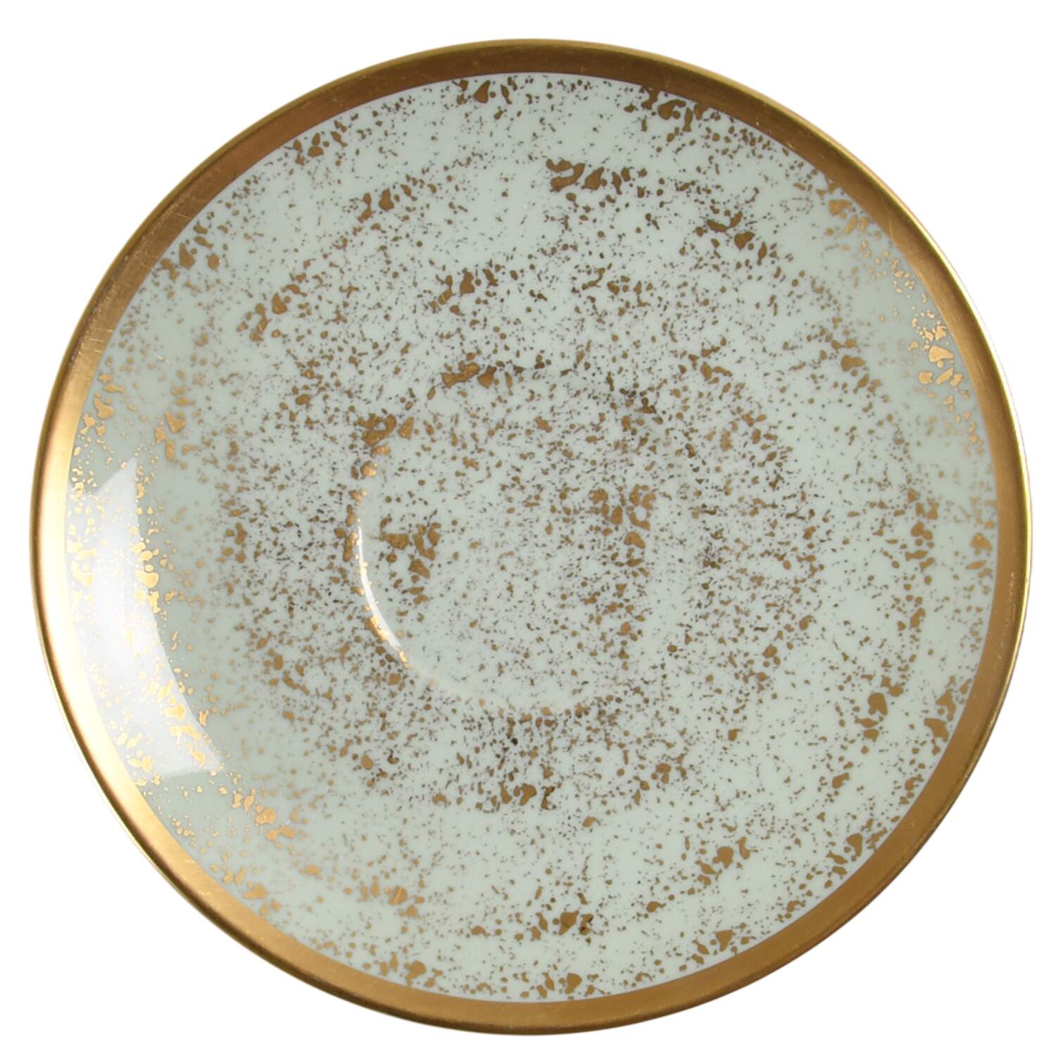 Premiere Mint Green Saucer by Flintridge-1