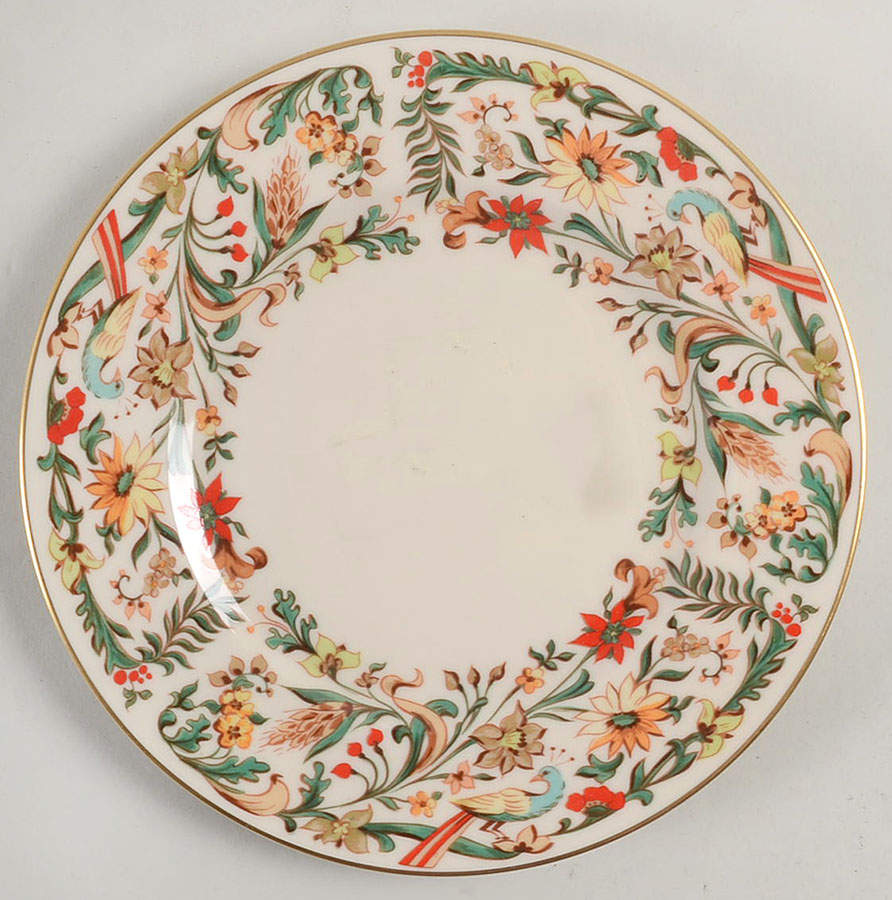 Queen Anne (Rim) Salad Plate by Flintridge-1