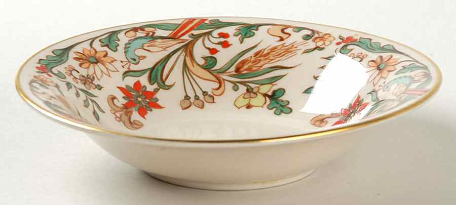 Queen Anne (Rim) Fruit/Dessert (Sauce) Bowl by Flintridge-1