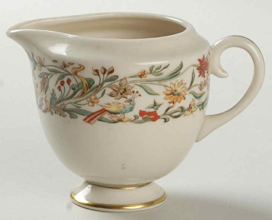 Queen Anne (Rim) Creamer by Flintridge-1
