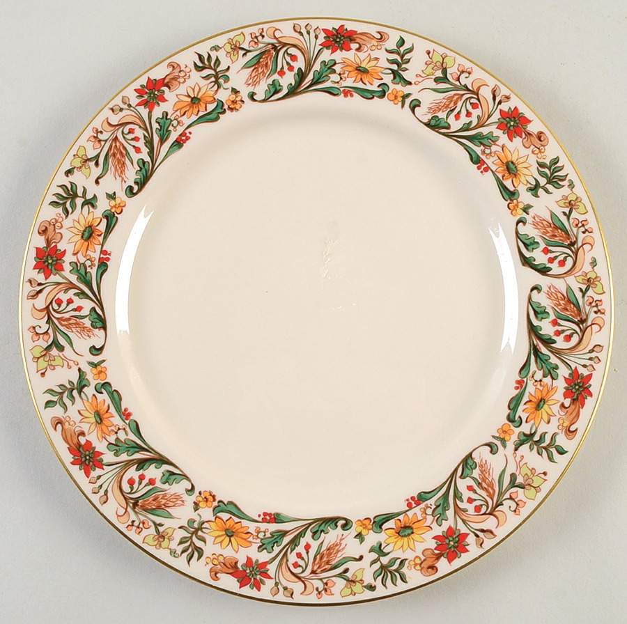 Queen Anne (Rim) Dinner Plate by Flintridge-1