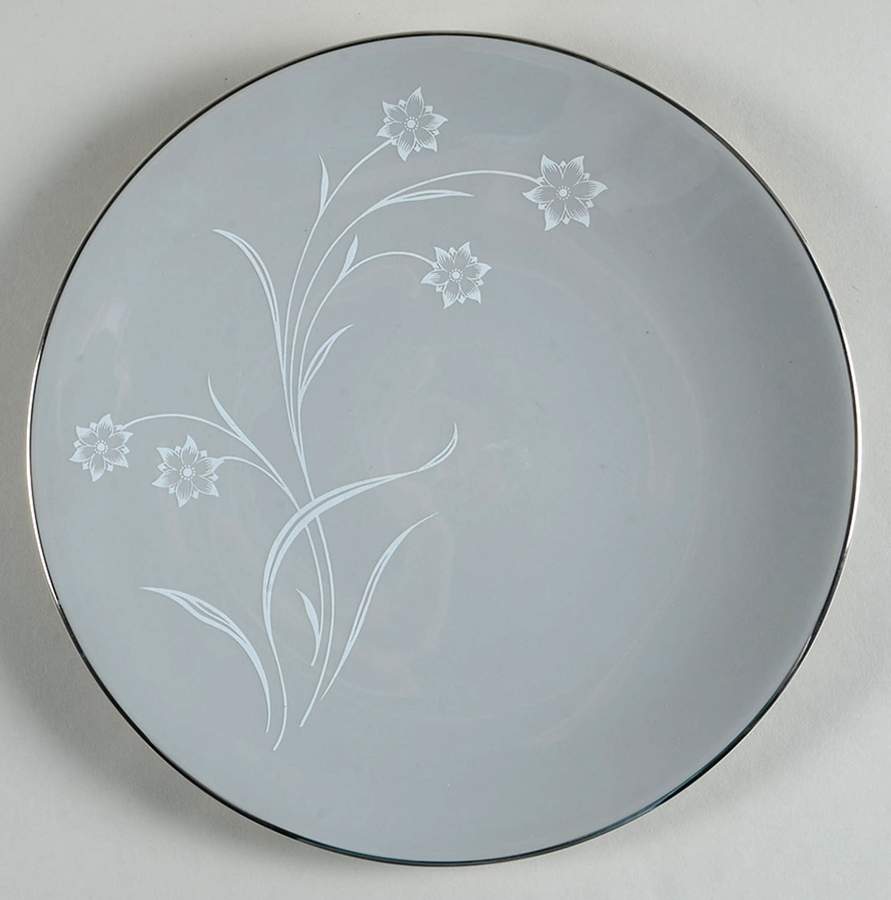 Reverie Gray Salad Plate by Flintridge-1