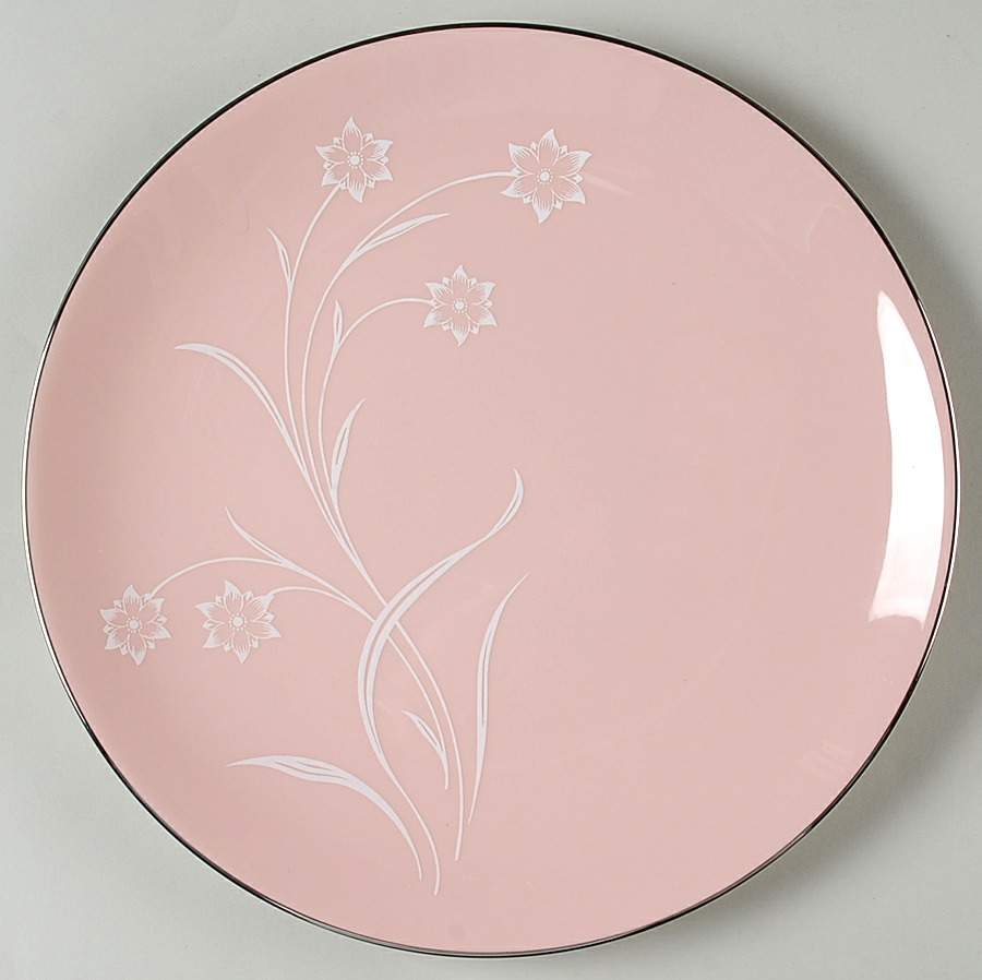 Reverie Rose Dinner Plate by Flintridge-1