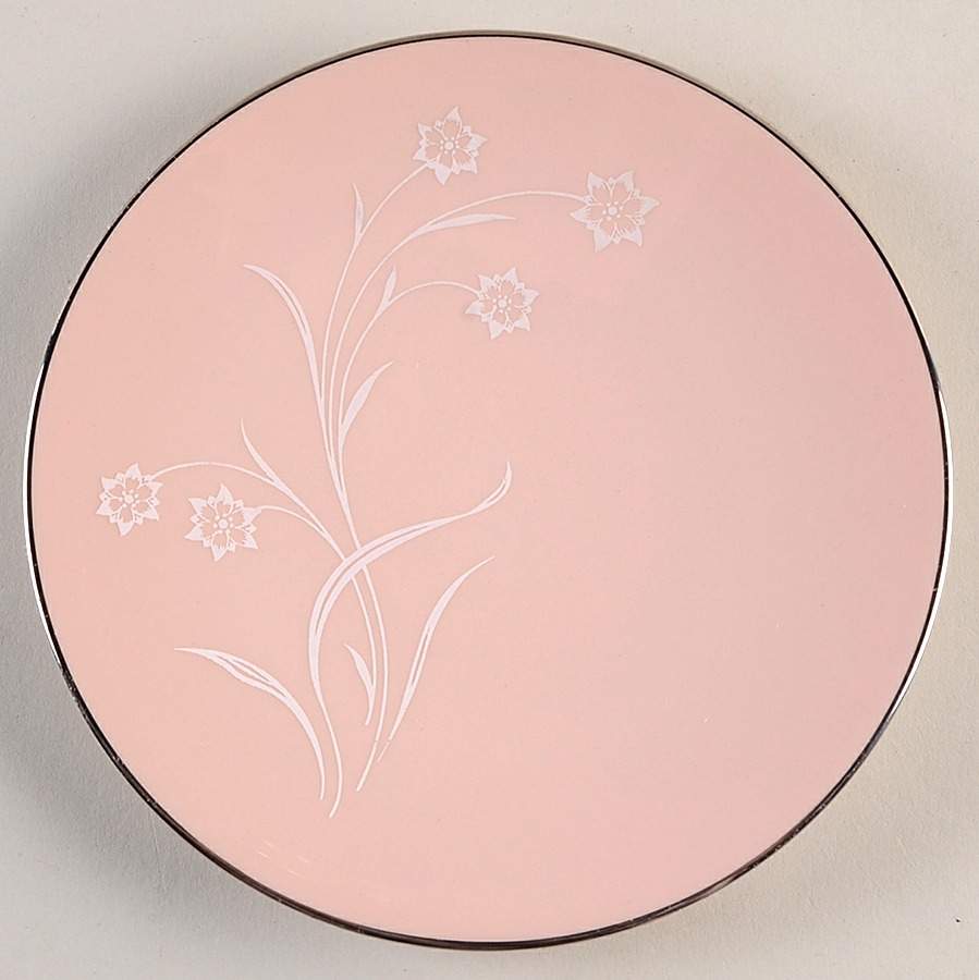 Reverie Rose Bread & Butter Plate by Flintridge-1