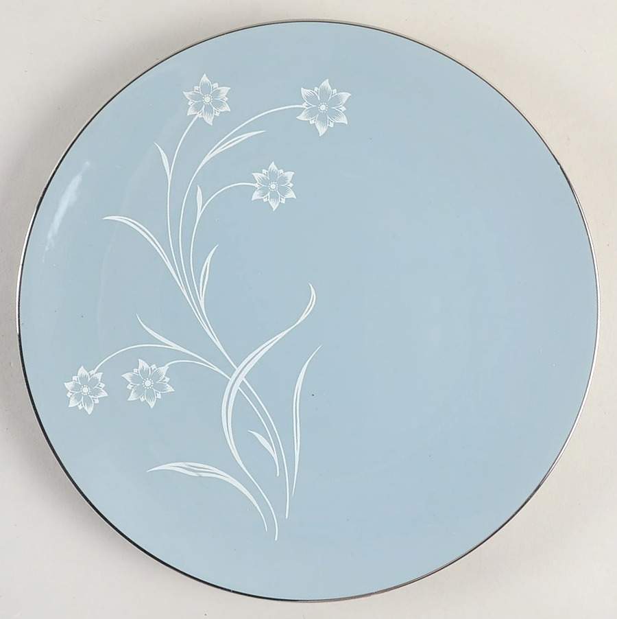 Reverie Strata Blue Salad Plate by Flintridge-1