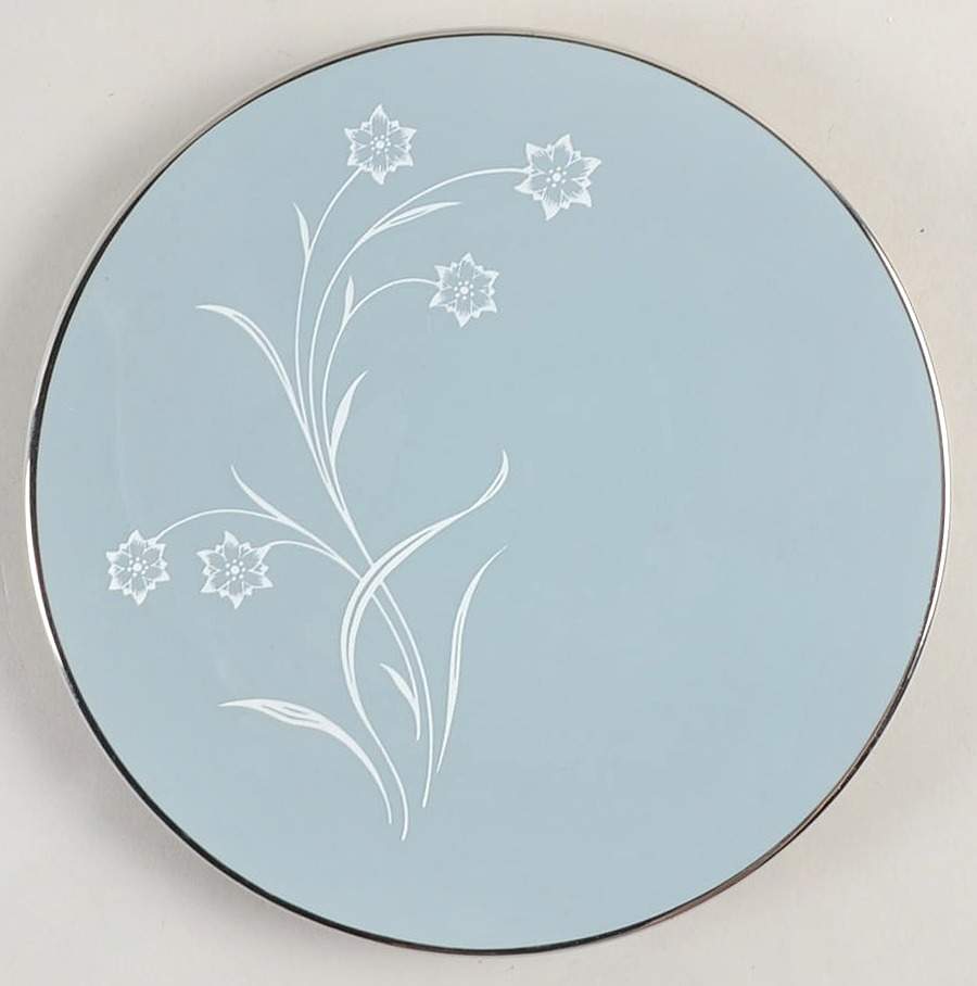 Reverie Strata Blue Bread & Butter Plate by Flintridge-1