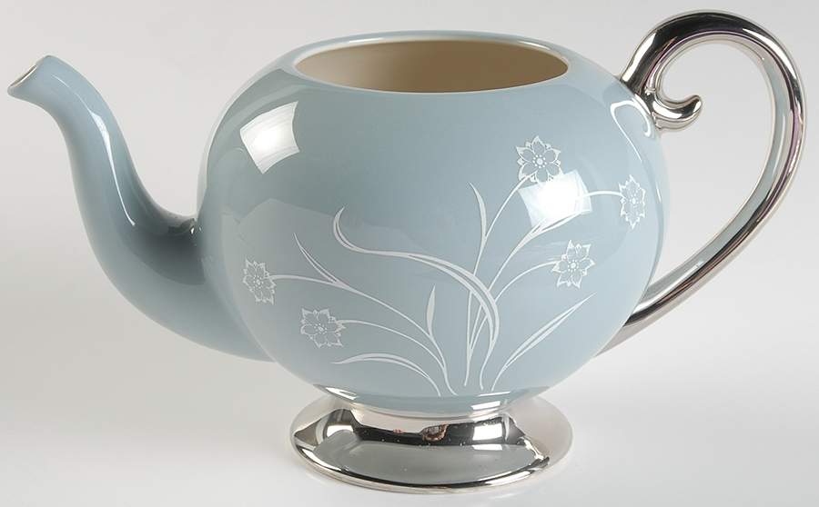 Reverie Strata Blue Teapot No Lid by Flintridge-1