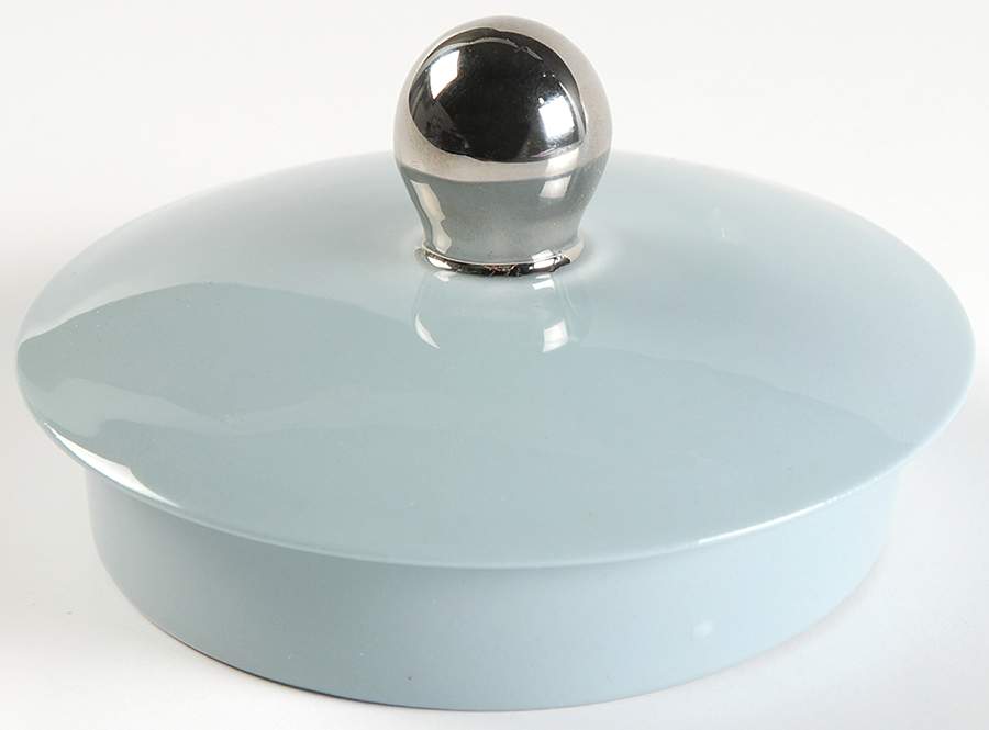 Reverie Strata Blue Lid for Teapot by Flintridge-1