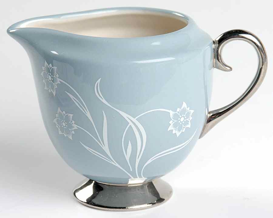 Reverie Strata Blue Mini Creamer by Flintridge-1