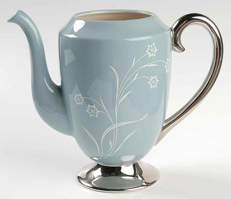 Reverie Strata Blue Coffee Pot No Lid by Flintridge-1