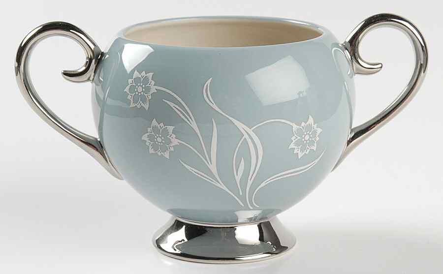 Reverie Strata Blue Sugar Bowl No Lid by Flintridge-1