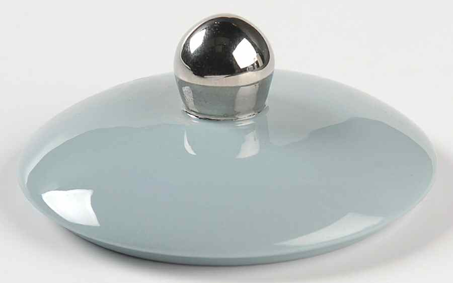 Reverie Strata Blue Lid for Sugar Bowl by Flintridge-1