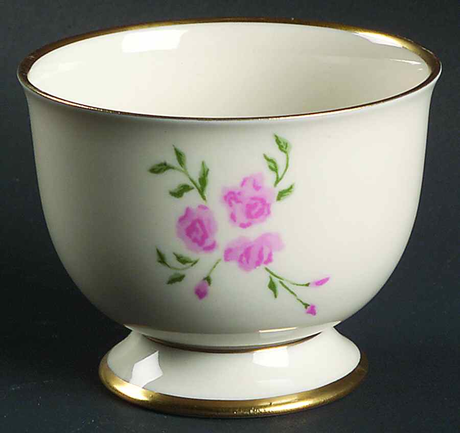 Rosebud Custard Cup by Flintridge-1
