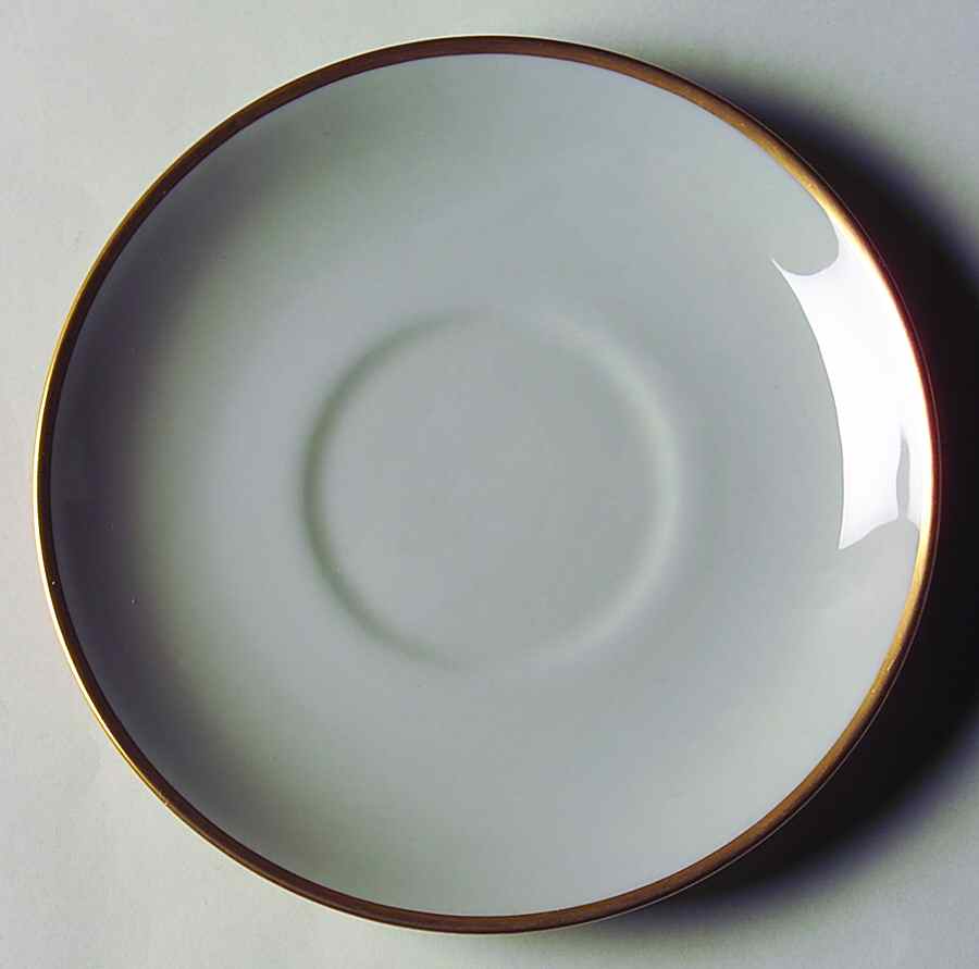 San Marino (Gold Trim, Rim & Coupe) Saucer for Cream Soup Bowl by Flintridge-1