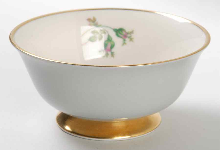 San Marino (Gold Trim, Rim & Coupe) Coupe Cereal Bowl by Flintridge-1