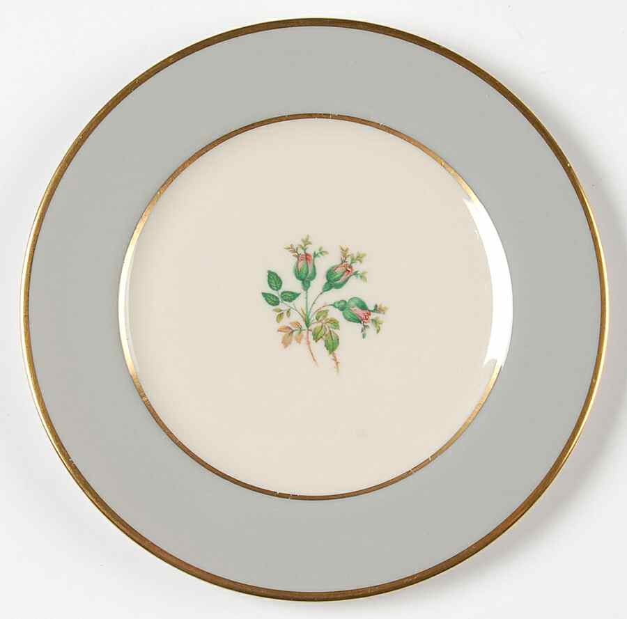 San Marino (Gold Trim, Rim & Coupe) Bread & Butter Plate by Flintridge-1