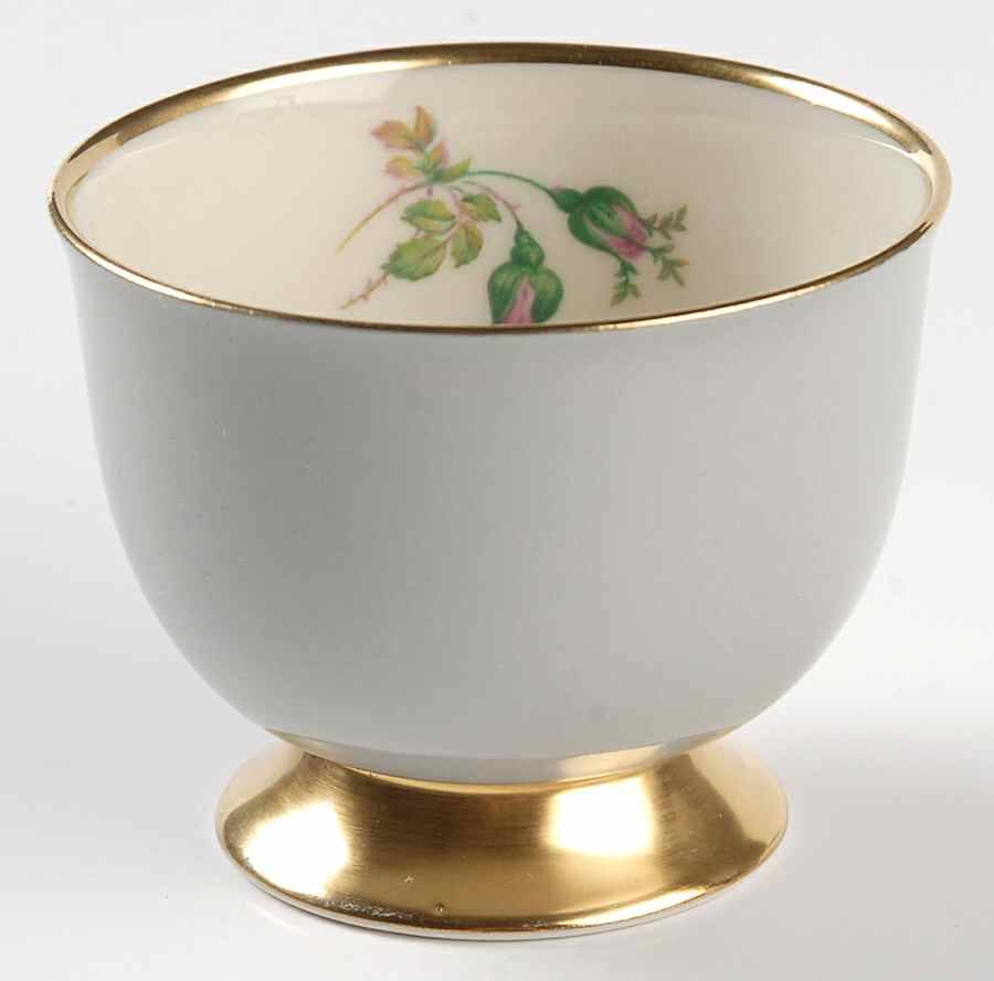 San Marino (Gold Trim, Rim & Coupe) Single Egg Cup by Flintridge-1